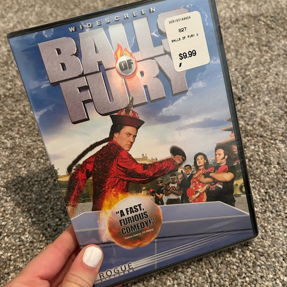 Ball of Fury DVD - Action-Packed Comedy